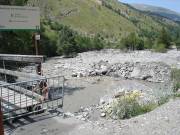 2 reparation de la zone de debordement de la valloirette aux  Pestiferes 